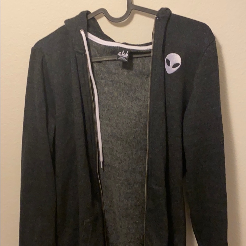 ZUMIEZ ALIEN ZIP UP JACKET